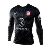 Original Trikotsatz Atlético Madrid Torwart Heimtrikot 2024-25 Langarm Für Kinder